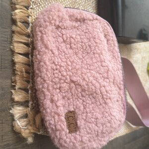 CC Sherpa Fanny Pack or Crossbody purse